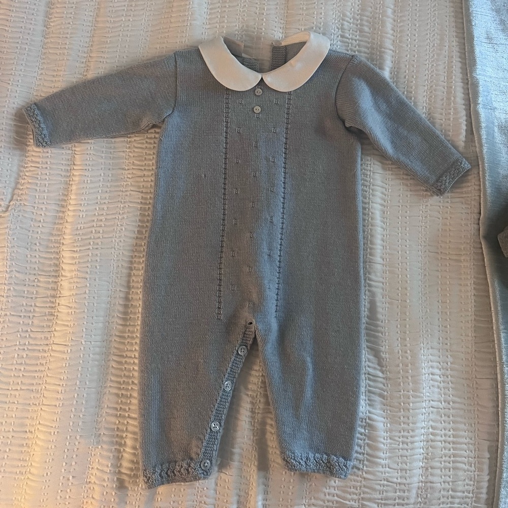 Classic Baby Blue Baby Jumper